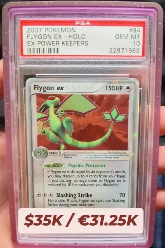 Flygon EX PSA GEM MT 10