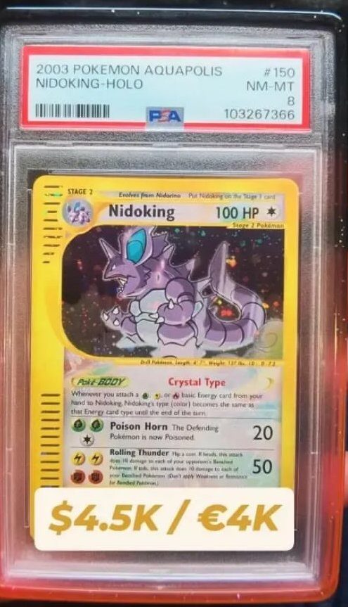 Nidoking PSA NM-MT 8