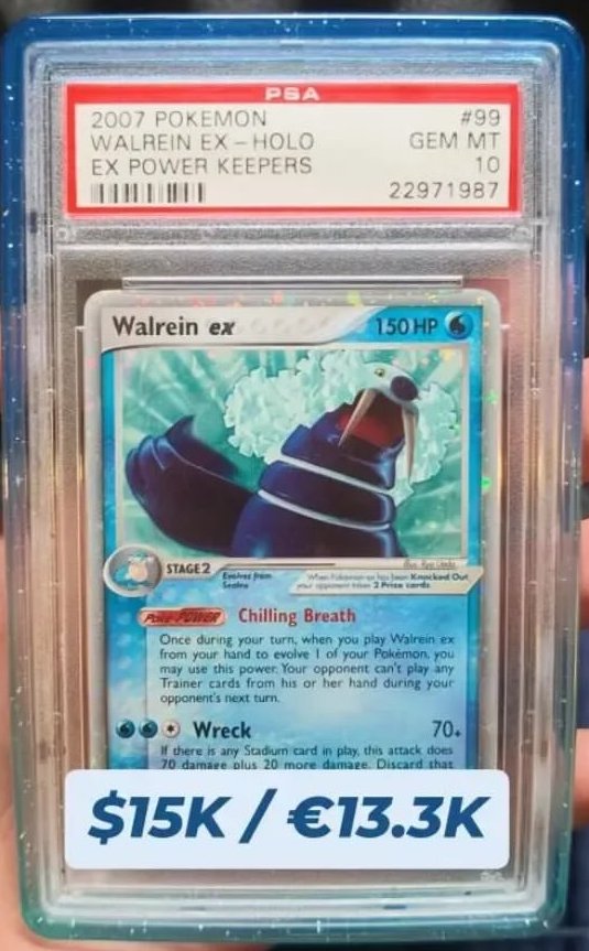 Walrein EX PSA GEM MT 10
