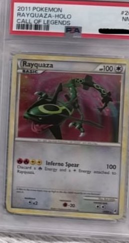 Rayquaza PSA NM-MT 8