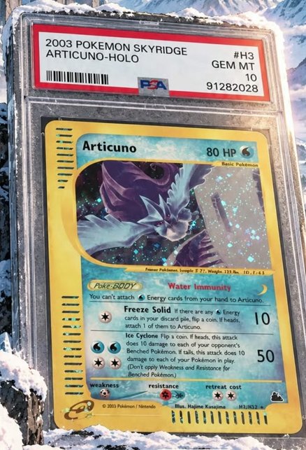 Articuno PSA GEM MT 10