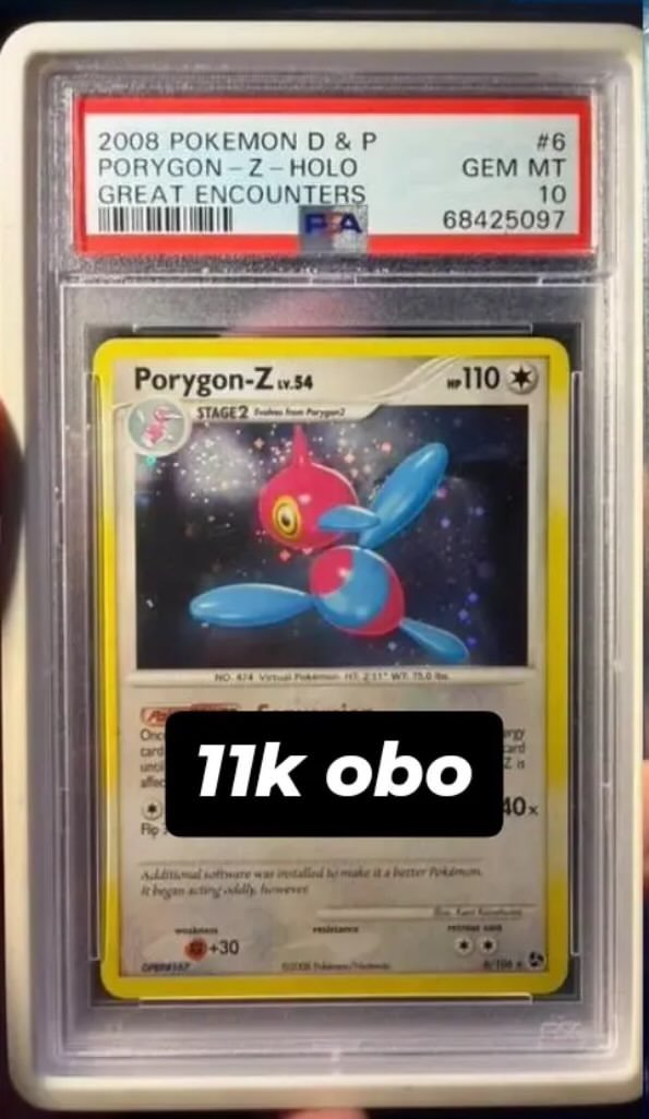 Porygon-Z PSA GEM MT 10