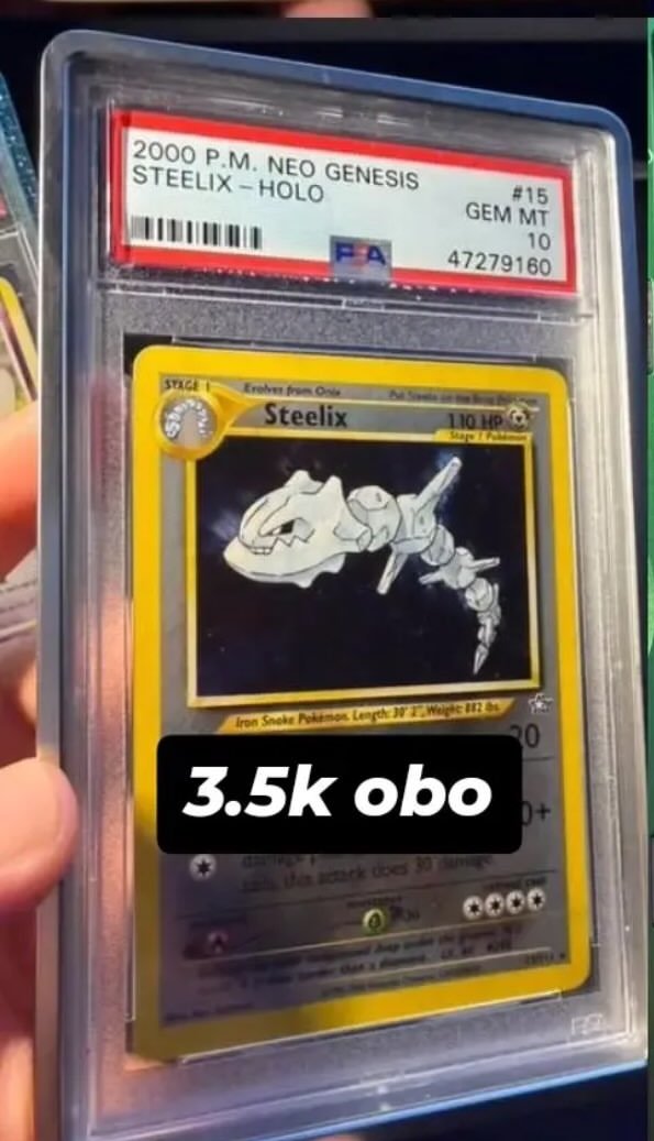 Steelix PSA GEM MT 10