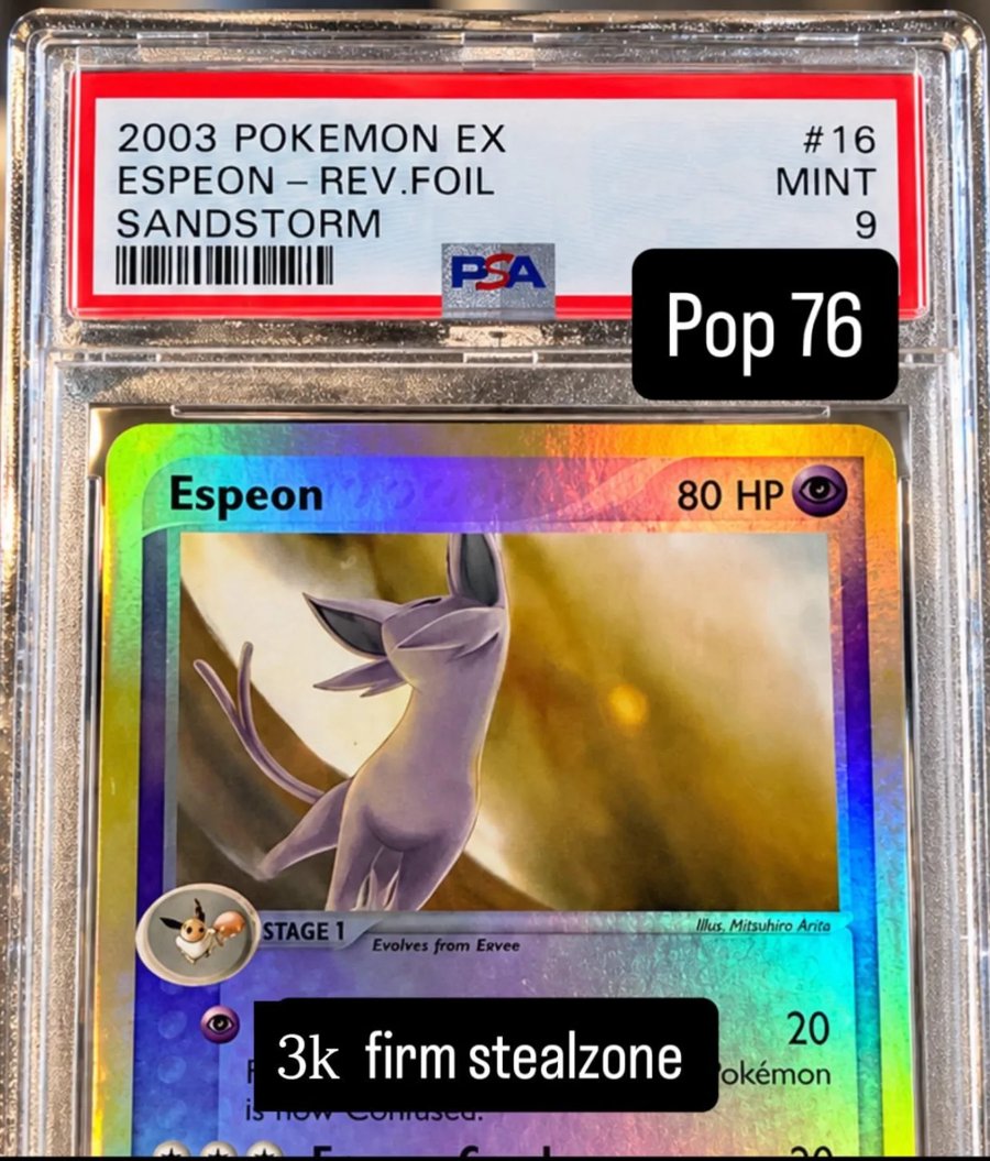 Espeon PSA MINT 9