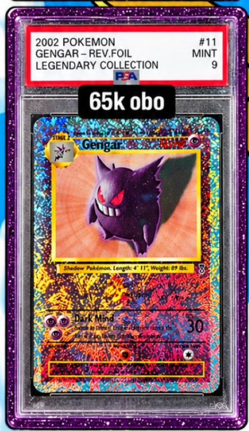 Gengar - Rev.foil PSA MINT 9
