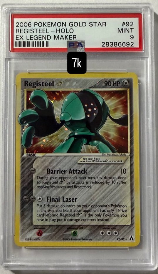 Registeel PSA MINT 9