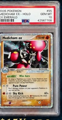 Medicham EX PSA GEM MT 10