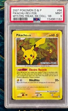 Pikachu PSA MINT 9
