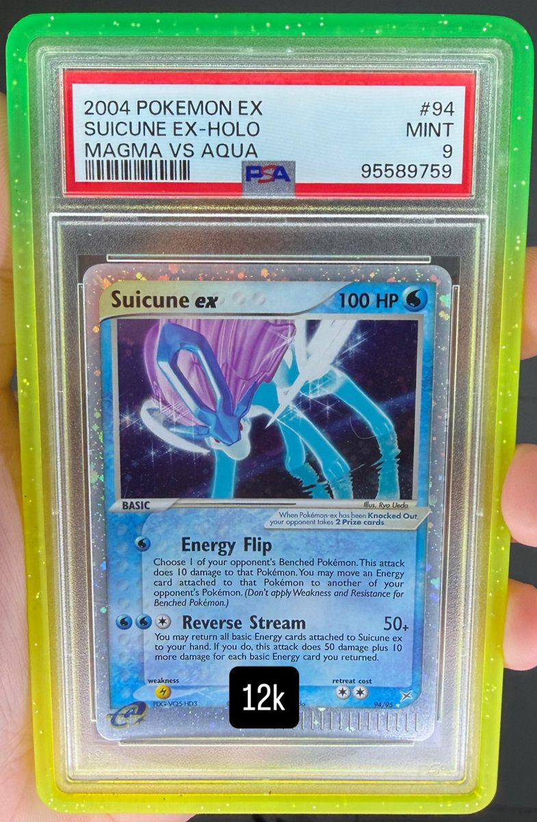 Suicune EX PSA MINT 9