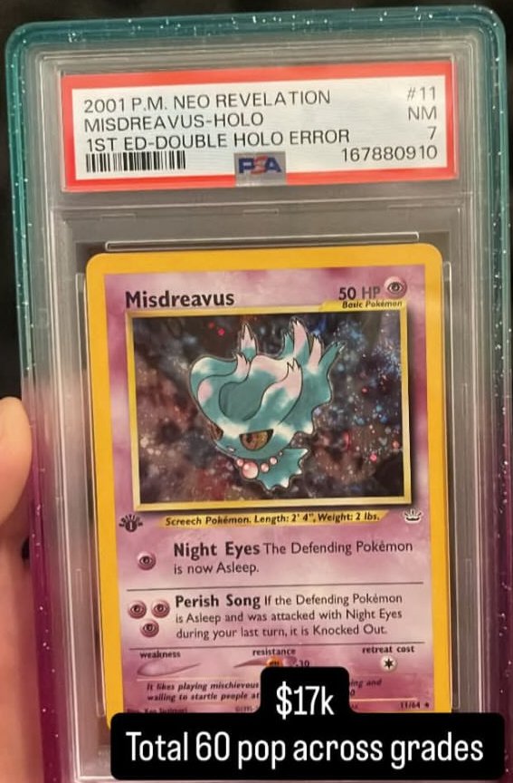 Misdreavus PSA NM 7