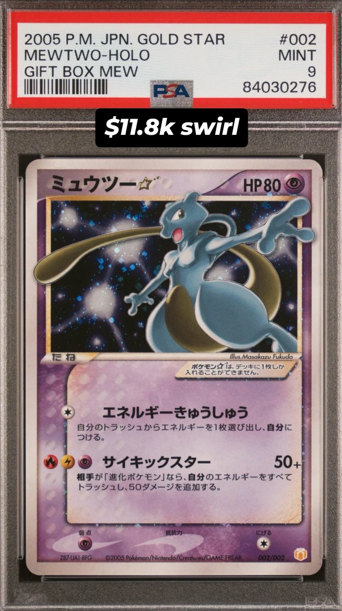 Mewtwo PSA MINT 9