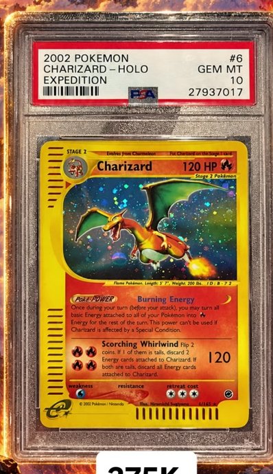 Charizard PSA GEM MT 10