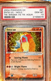 Entei EX PSA GEM MT 10