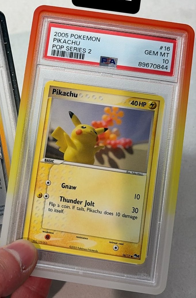 Pikachu PSA GEM MT 10