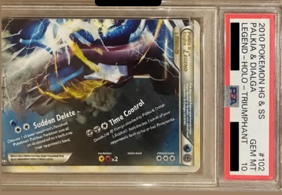 Palkia & Dialga PSA GEM MT 10