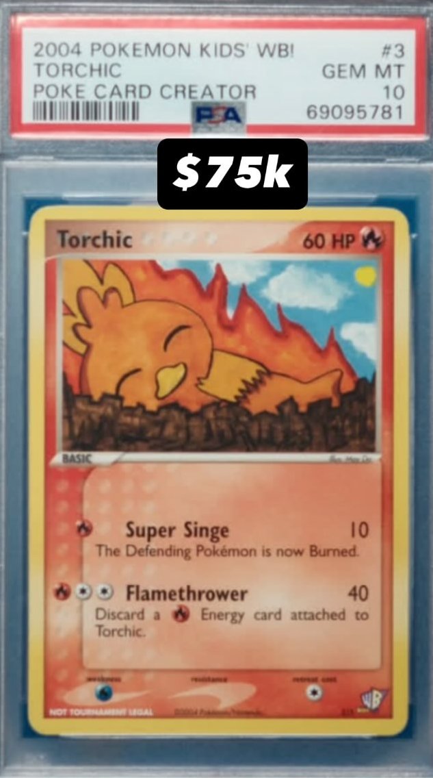 Torchic PSA GEM MT 10