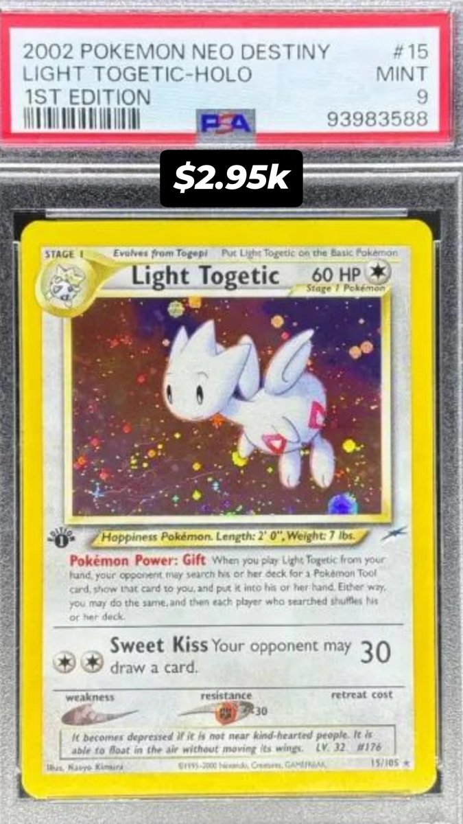 Light Togetic PSA MINT 9