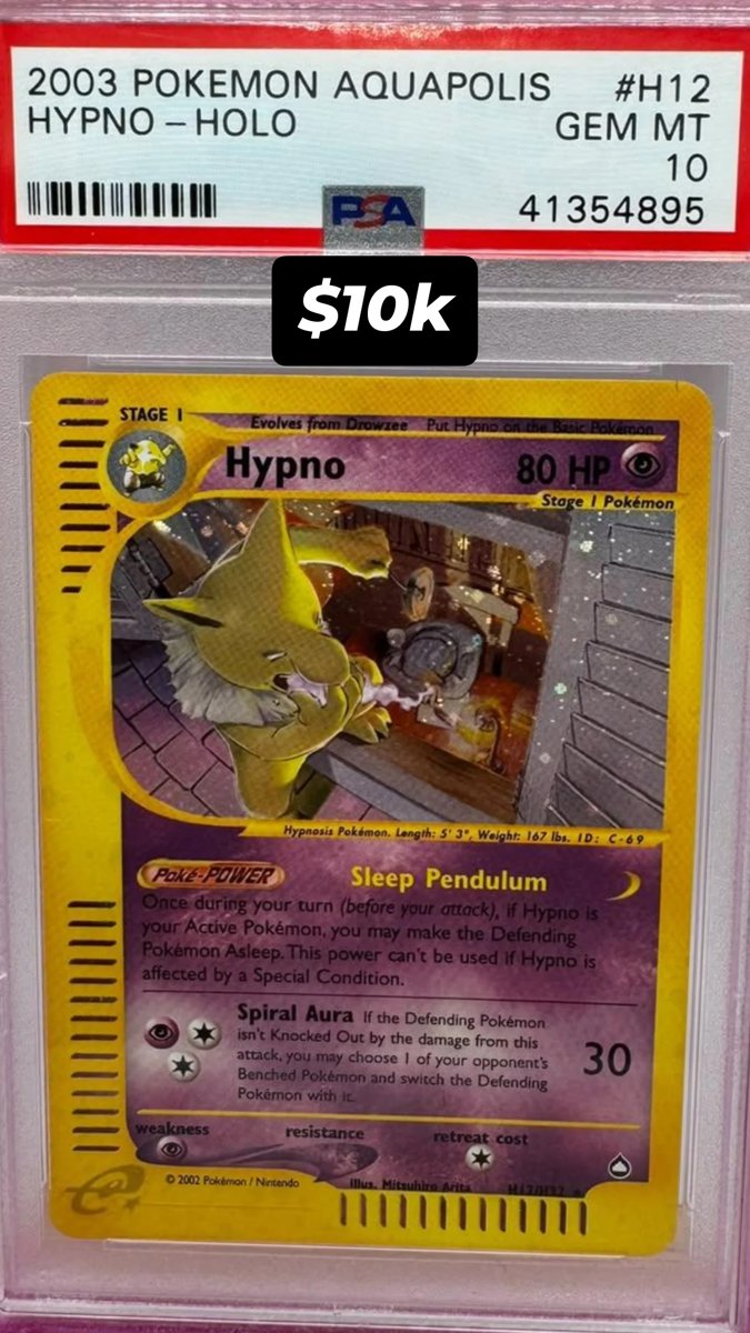 Hypno PSA GEM MT 10