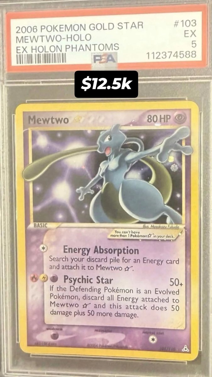 Mewtwo PSA EX 5