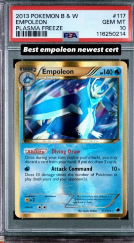 EMPoleon PSA GEM MT 10