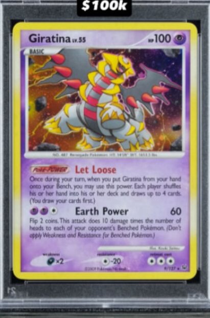 Giratina PSA GEM MT 10