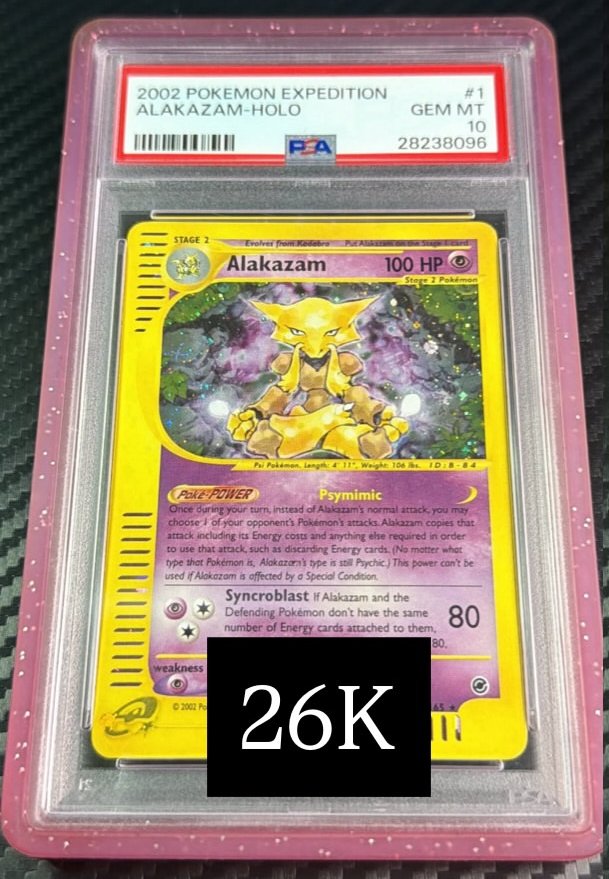 Alakazam PSA GEM MT 10