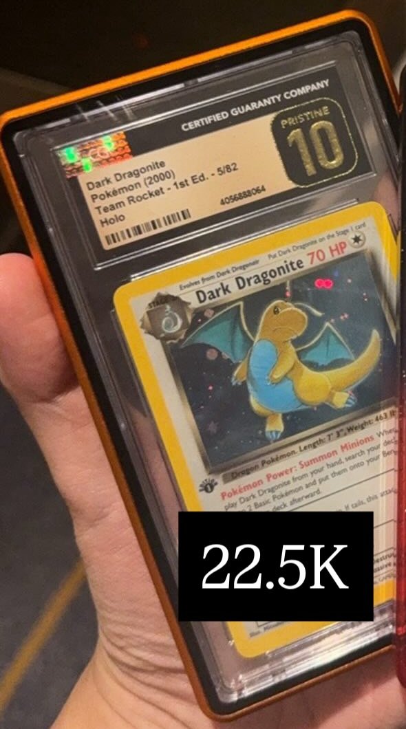 Dark Dragonite CGC PRISTINE 10