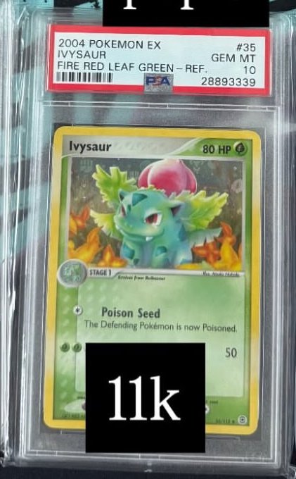 Ivysaur PSA GEM MT 10