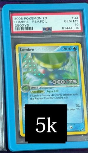 Lombre PSA GEM MT 10