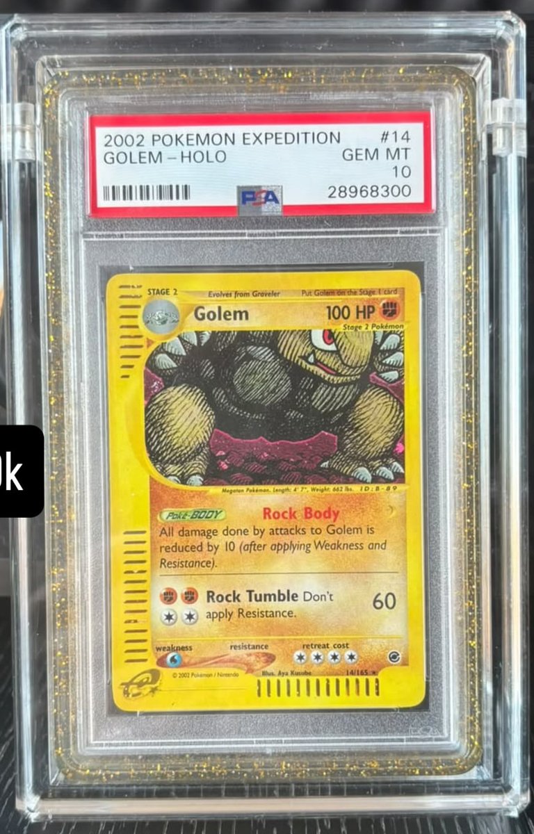 Golem PSA GEM MT 10