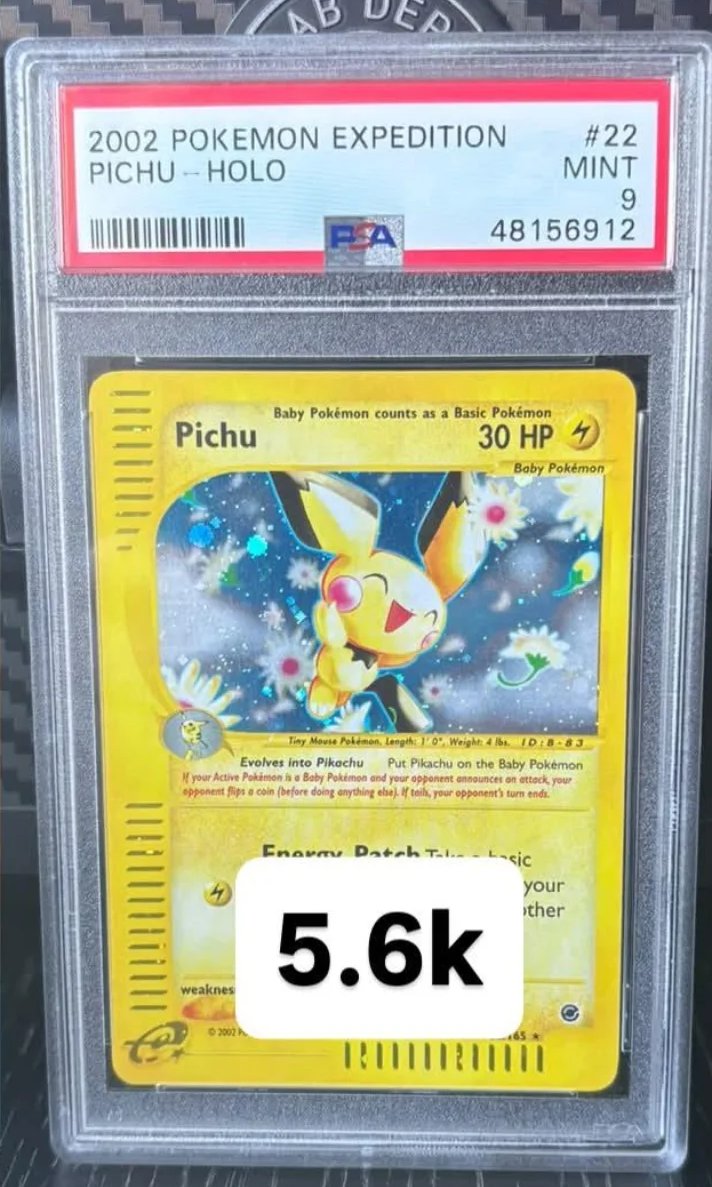 Pichu PSA MINT 9