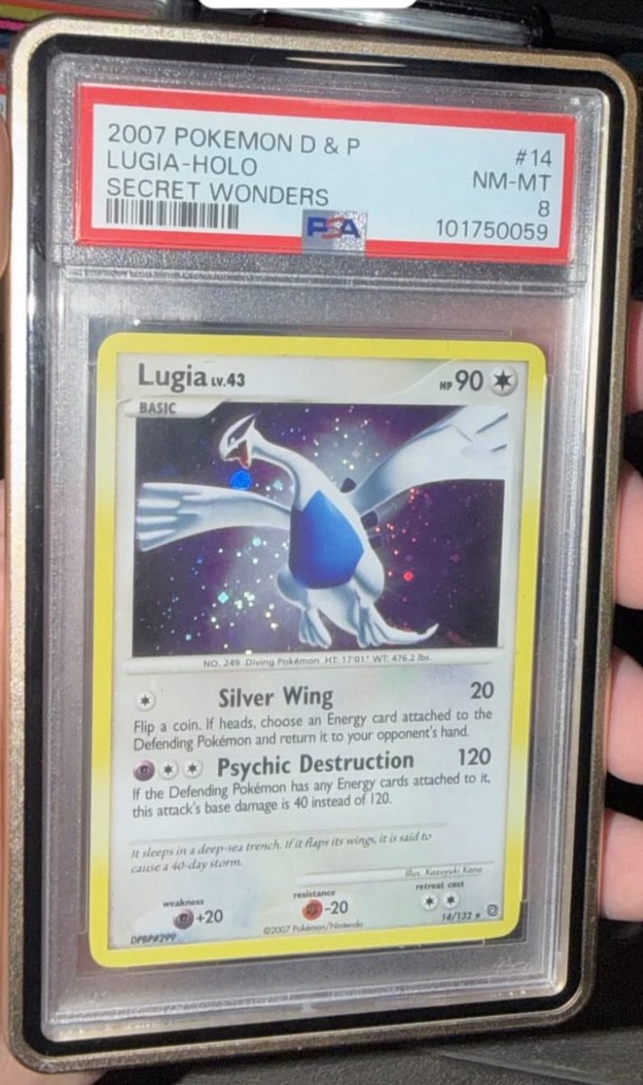 Lugia PSA NM-MT 8