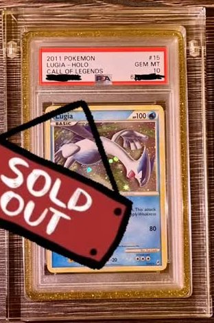 Lugia PSA GEM MT 10