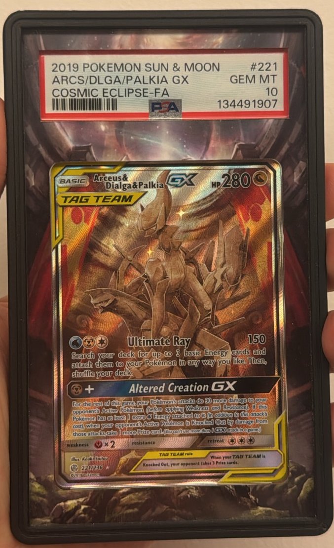 Arcs/Dlga/Palkia GX PSA GEM MT 10