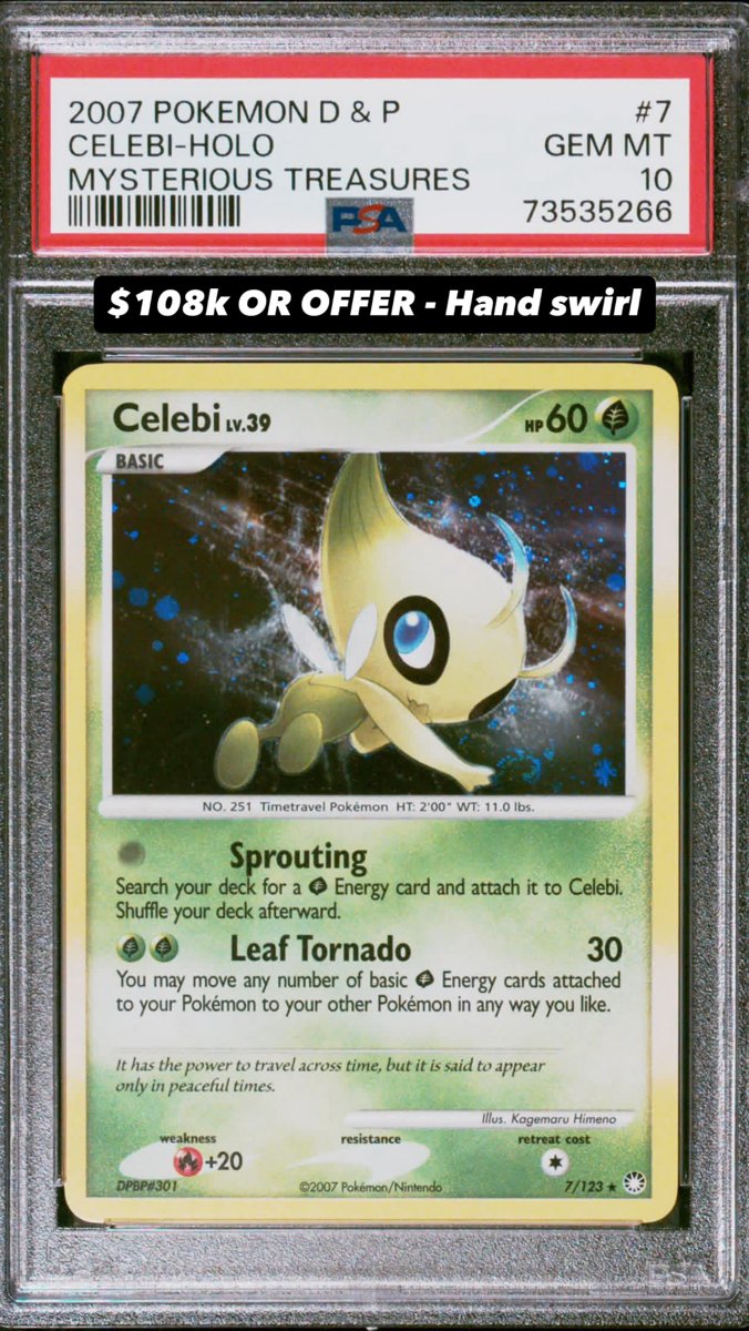 Celebi PSA GEM MT 10