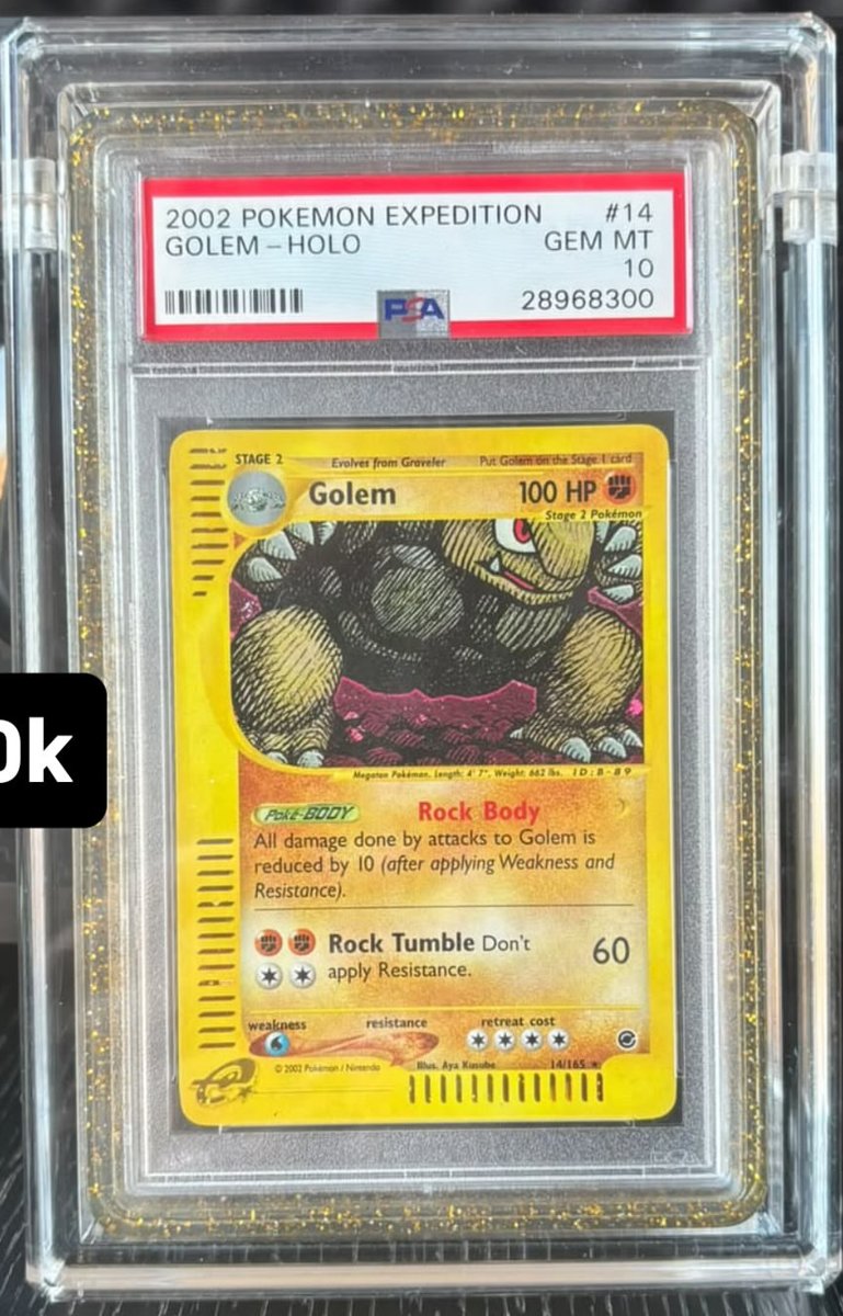 Golem PSA GEM MT 10