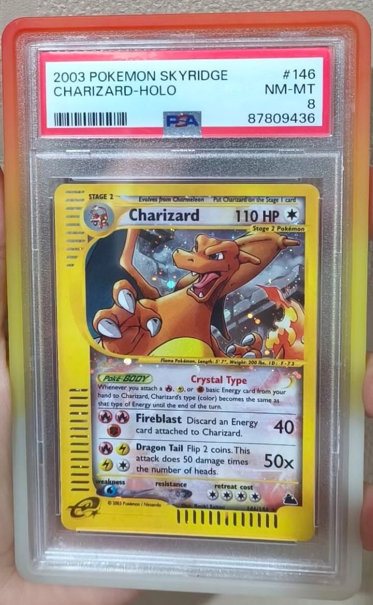 Charizard PSA NM-MT 8