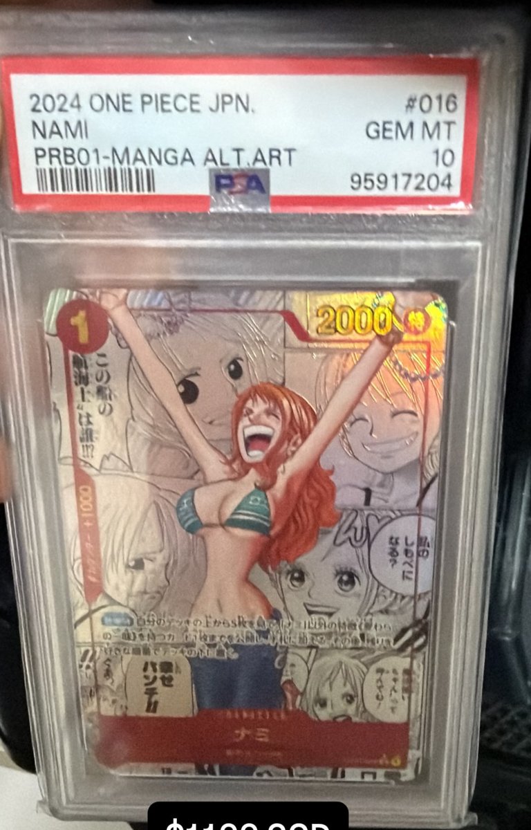 Nami PSA GEM MT 10