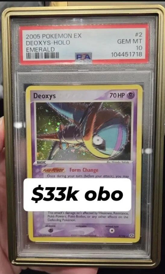 Deoxys PSA GEM MT 10