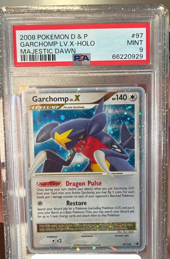 Garchomp Lv X PSA MINT 9