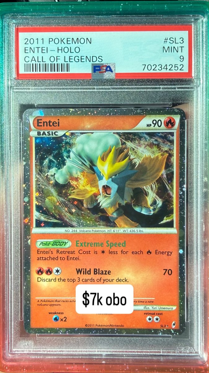 Entei PSA MINT 9