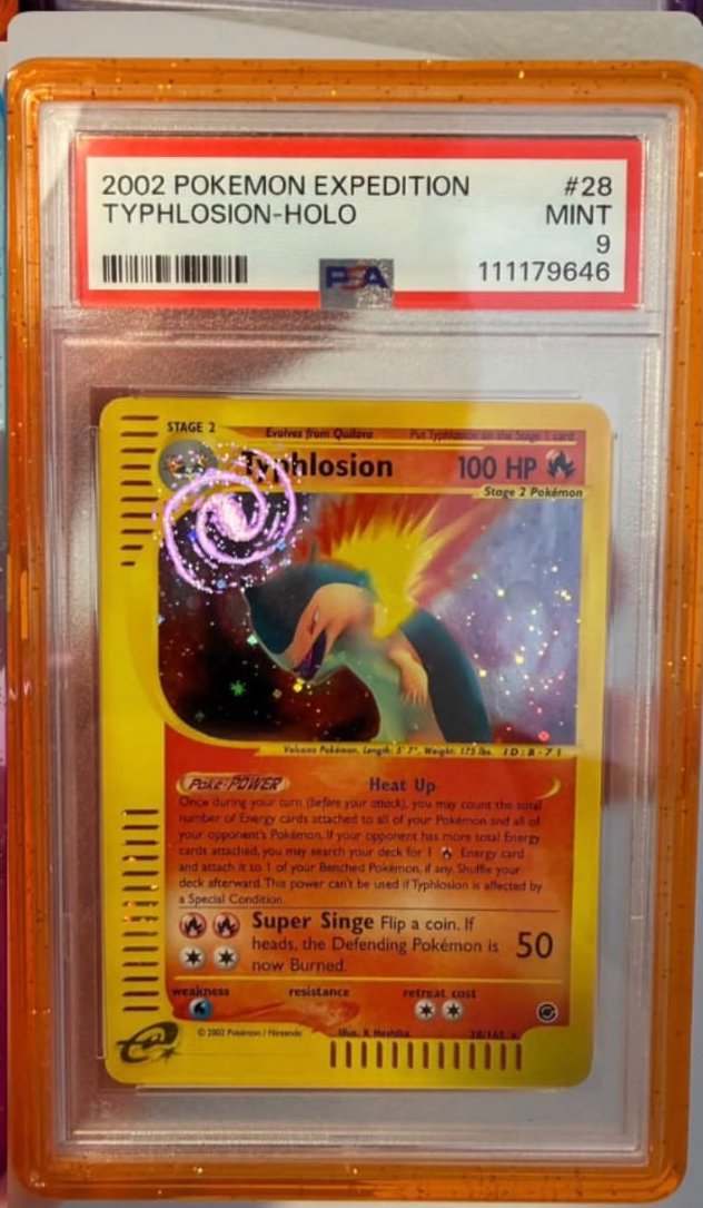 Typhlosion PSA MINT 9