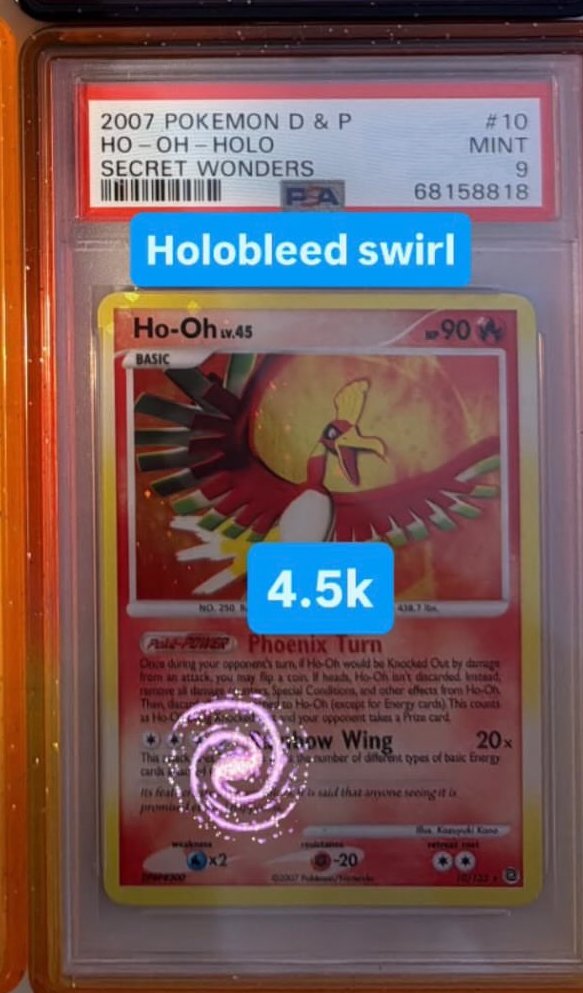 Ho-Oh PSA MINT 9