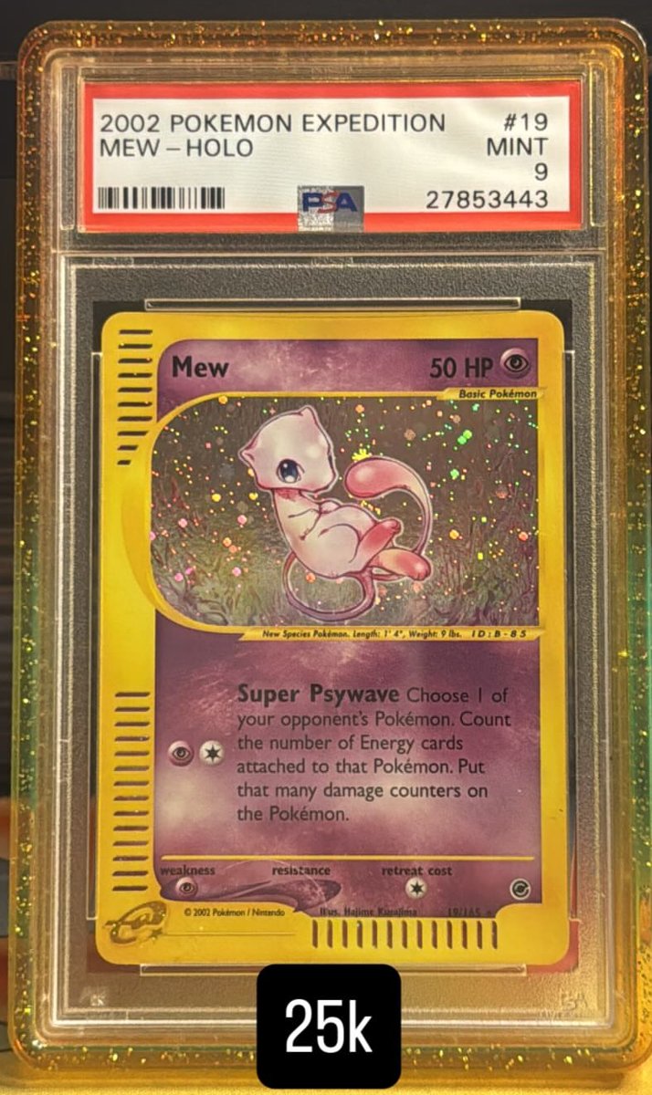 Mew PSA MINT 9