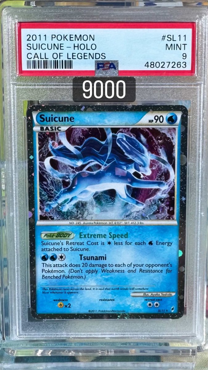 Suicune PSA MINT 9
