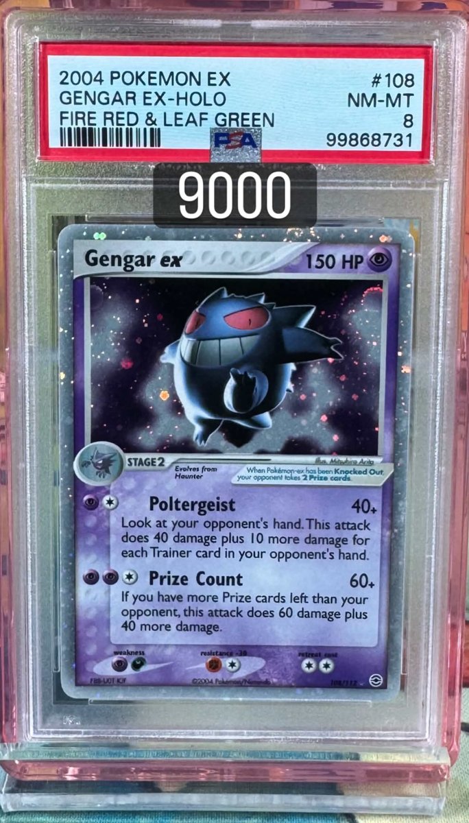 GENGAR EX PSA NM-MT 8