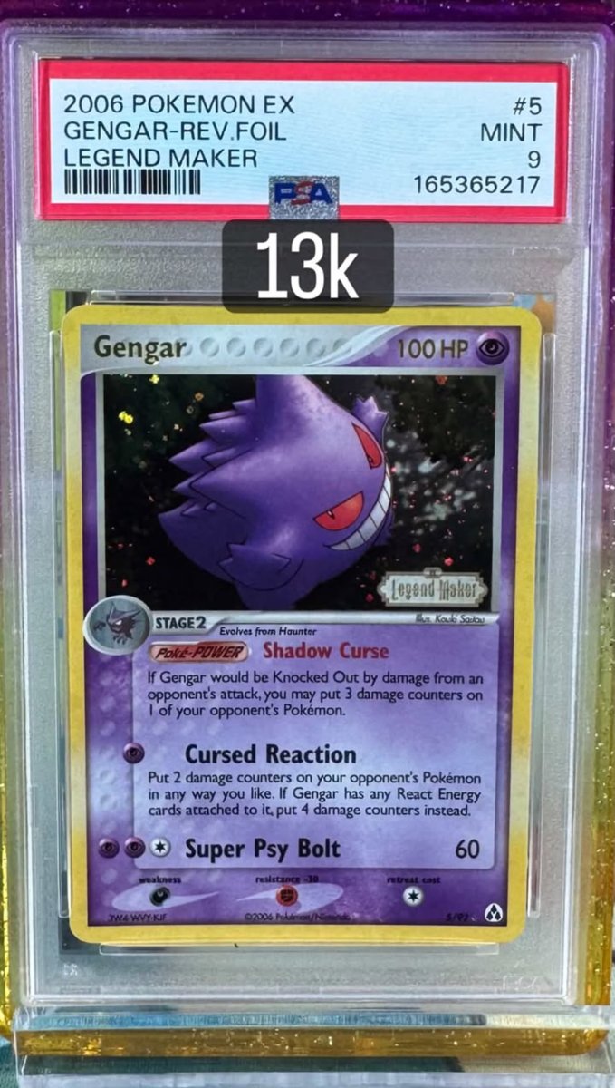Gengar PSA MINT 9