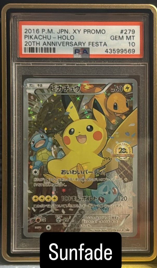 Pikachu PSA GEM MT 10