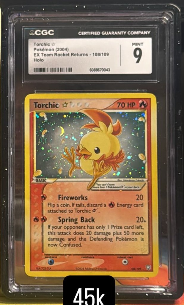 Torchic CGC MINT 9