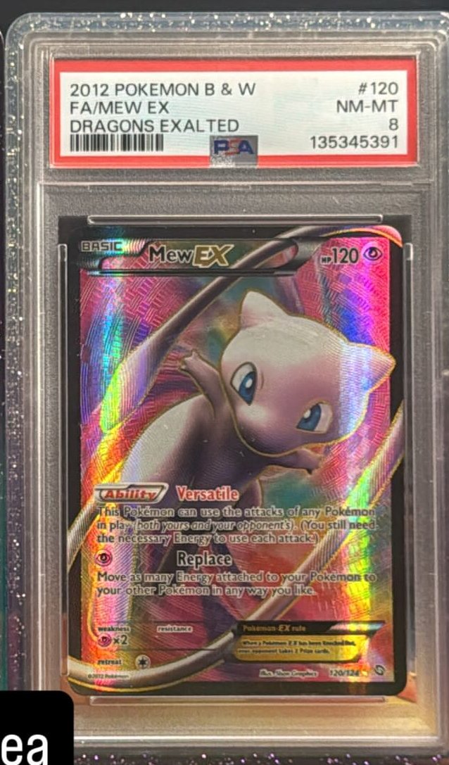 Mew EX PSA NM-MT 8